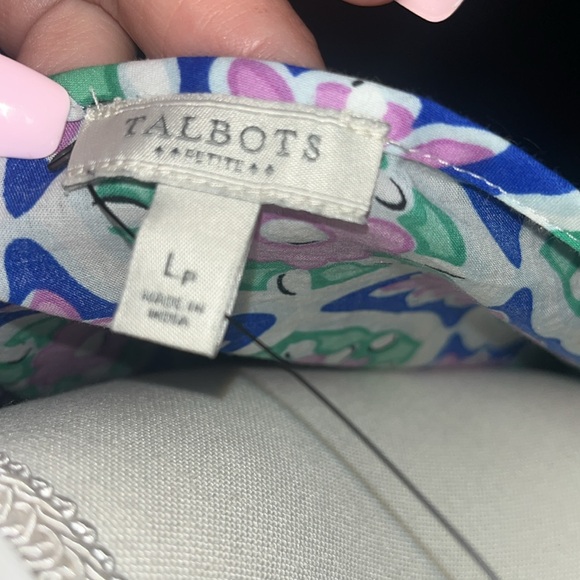 Talbots petite size Large top - Picture 4 of 6